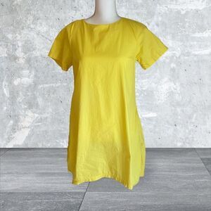 Osman Yousefzada Yellow Mini Dress Size 4